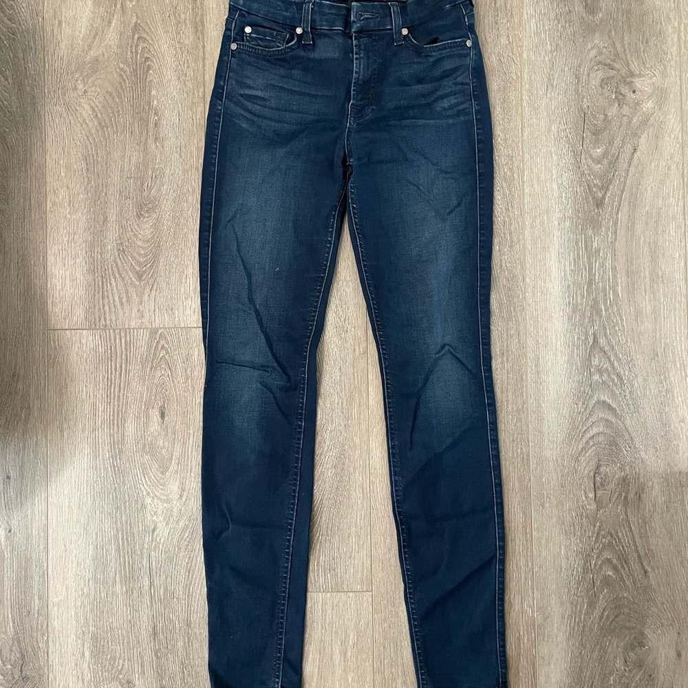 7 for all Mankind the mid rise skinny